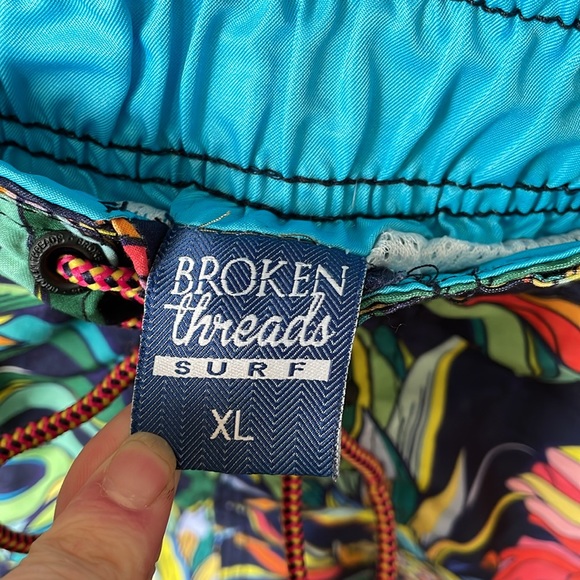 Broken Threads Surf Mens Swim Trunks - Picture 4 of 7